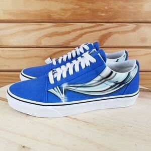 Vans Unisex Off The Wall 508731 Blue Casual Sneakers Shoes Size M6.5 W8 NEW